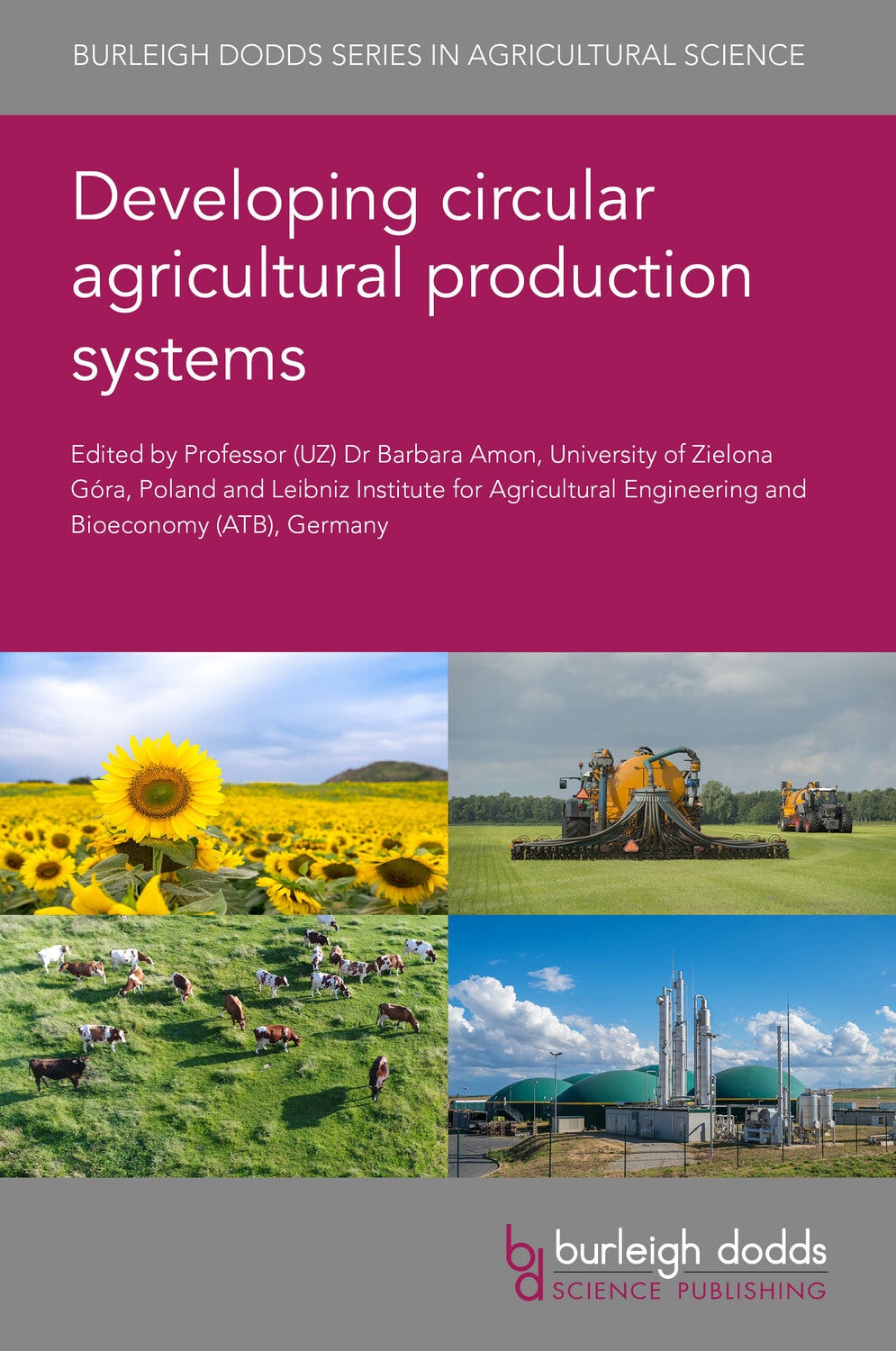 Book cover image for Developing circular agricultural production systems ISBN: 9781801462563